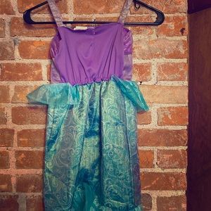 Ariel kids costume dress